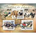 TOGO 2011 SHEET MNH GREYHOUND RACING CARRERAS D...