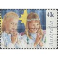 AUSTRALIA, CHRISTMAS, Two Angels s/a, grey 1997...