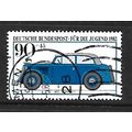 GERMANY 1982 90pf + 45pf OPEL OLYMPIA 1937 MOTO...