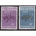 Luxembourg 1972 SG 890-1 Used Europa/CEPT (G-311)