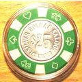 (1) $25. Silver Dollar Saloon Casino Chip - 198...