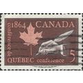 CANADA, Quebec Conference, brown 1964, 5c