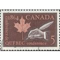 CANADA, Quebec Conference, brown 1964, 5c, #2
