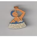 Butlins Pin Badge Butlins Bognor 1939 Red Glass...