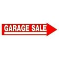 Hillman 842228 Garage Sale Arrow Sign with Spac...