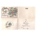 YOUR BIRTHDAY GIFT present card vintage...folde...