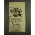 1914 Bissell's Carpet Sweeper Ad - Ideal for Mo...