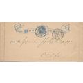 Netherlands Letter Card 1895 Roterdam to Delfs