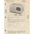 CORONADO model 43-8180 5 tube AM radio receiver...
