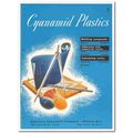 American Cyanamid Company 1946 vintage plastic ...