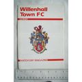 1993 programme Willenhall Town v. Caersws, Frie...