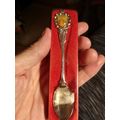 Oslo Holman kollbakken Silver plate Souvenir Spoon