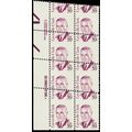 1867, MNH 39¢ Diagonal Misperforation Error Blo...