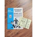 1967/68 Tottenham / Spurs vs Stoke City Divisio...