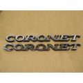 1969 70 71 72 73 74 DODGE CORONET FENDER EMBLEM...