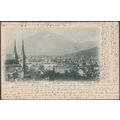 Hofkirche, Gruss aus Luzern, 1899 - Voege AK