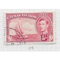 CAYMAN ISLANDS 1938 KG6 SCHOONER SAILING BOAT S...