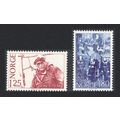 Norway 75th Birthday of King Olav V 2v 1978 MNH...