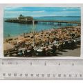 1972 postcard Bournemouth, Pier & East Beach fr...