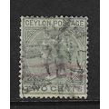 CEYLON 1883-98 WATERMARK CROWN CA 2c DULL GREEN...
