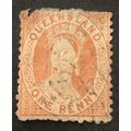 AUSTRALIAN STATES..-queensland SG 095 USED 1d