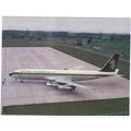 BOEING 707 AIRCRAFT BRITISH CALEDONIAN . AT MAN...