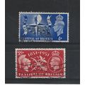 GB.Festival of Britain set of 2.Fine Used.Jul25