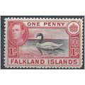 Falkland Islands 1938 SG147a 1d Black & Vermill...