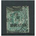 official stamps sgo83 board of education 1/2d