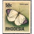 Rhodesia 1974 50c Colotis regina Unmounted Mint...