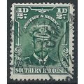 Southern Rhodesia 1924 SG1 1/2d Blue-Green Fine...