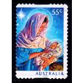 Australia 2011 Christmas 55c Used P&S Stamp