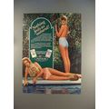 1985 Fruit of the Loom Panties Ad, w/ Topless Women!