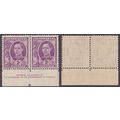 Australia 1944 KGVI 2d Bright Purple SG205 P14¾...