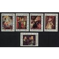 Niger Paintings Peter Paul Rubens 5v 1978 MNH S...