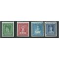 newfoundland stamps george VI 1938 set sg268 hm