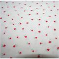 Vintage 1970 Brushed Nylon Dress Sheet Fabric S...