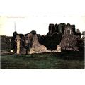 Vintage Colour Postcard - Oystermouth Castle, W...