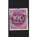 GERMANY REICH [1923] MiNr 0268 b ( O/used )