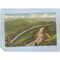 New York Whiteface Mt View Of Parking Lot & Hig...