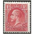 Jamaica 1929 SG108 1d Scarlet Mounted Mint .. ..