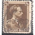 Belgium 1936 - SG745 - 70c brown - King Leopold...