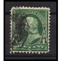 Used 279 1c Benjamin Franklin Barely Clears RA1485