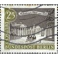 BERLIN, Potsdamer Platz, 1825, olive 1963, 25pf