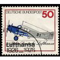 Germany 1976 Bundespost Lufthansa Aircraft 50Pf...