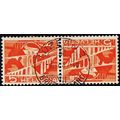 Switzerland. 1949 5c (Pair) S.G.511 Used
