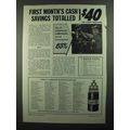 1939 Fiske Brothers Lubriplate Ad - Cash Savings