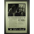 1945 Bell & Howell Filmo Camera, Projector Ad - South