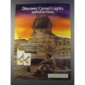 1980 Camel Lights Cigarettes Ad - Discover Sati...