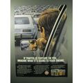 1983 Gulf Gulfpride Motor Oil Ad - Traffic is Torture